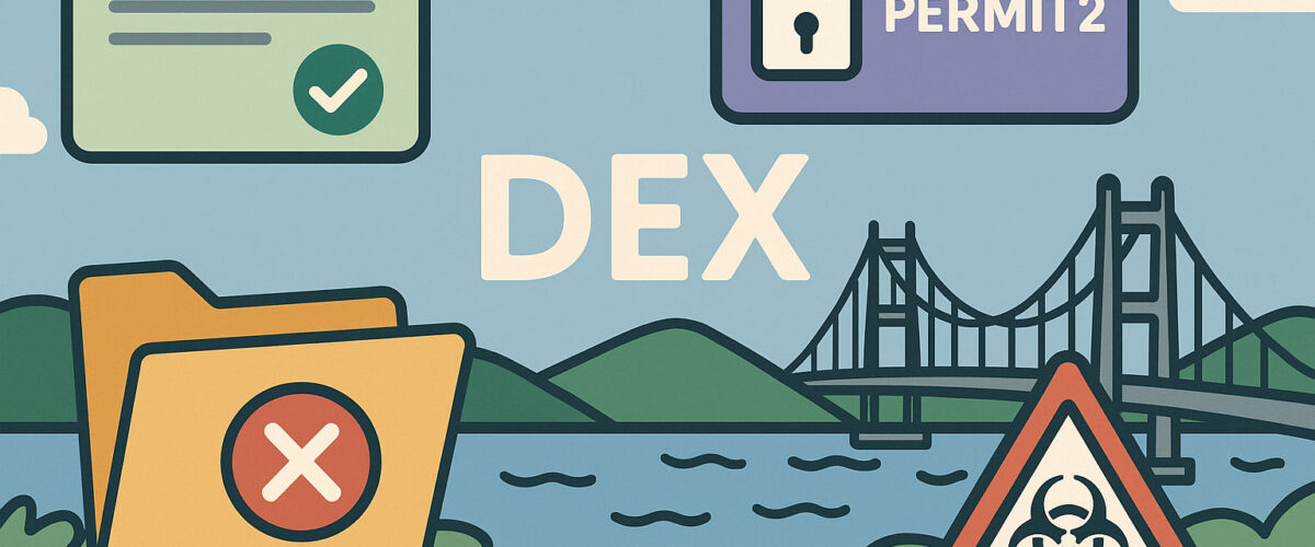 DEX Safety 101: approvals, permit2, revoke workflows; bridge risks